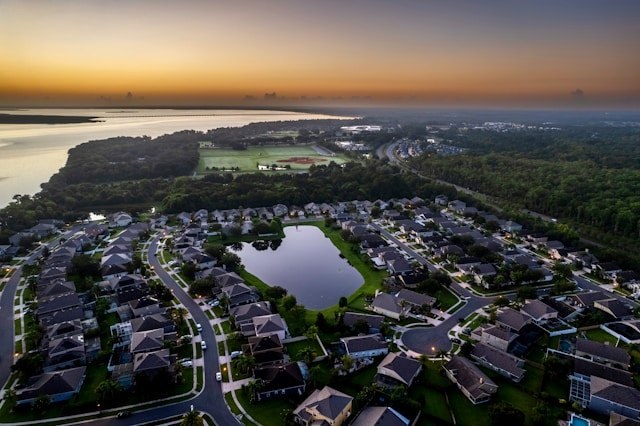 Cypress Texas neighborhood homes and tree-lined streets